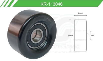 Imagen de Poleas de Accesorios y Distribución KR-113046