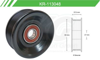 Imagen de Poleas de Accesorios y Distribución KR-113048