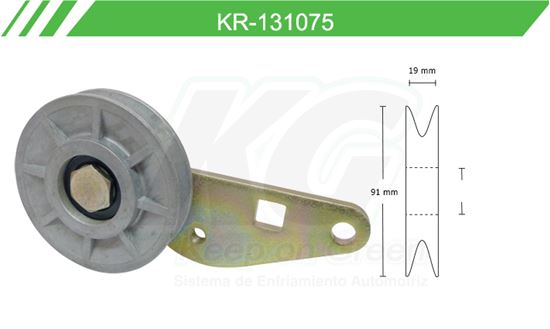 Imagen de Poleas de Accesorios y Distribución KR-131075