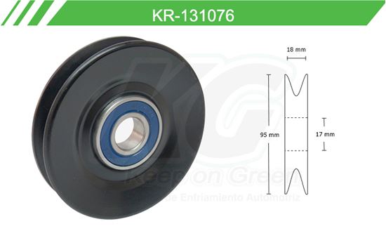 Imagen de Poleas de Accesorios y Distribución KR-131076