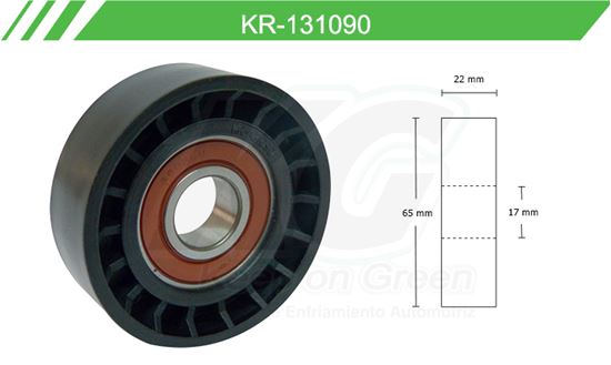 Imagen de Poleas de Accesorios y Distribución KR-131090