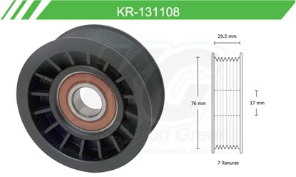 Imagen de Poleas de Accesorios y Distribución KR-131108