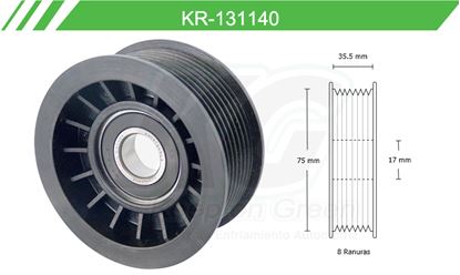 Imagen de Poleas de Accesorios y Distribución KR-131140