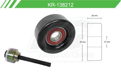 Imagen de Poleas de Accesorios y Distribución KR-138212