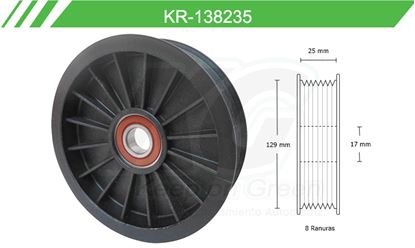 Imagen de Poleas de Accesorios y Distribución KR-138235