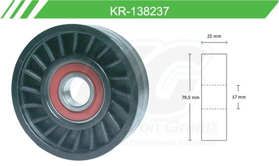 Imagen de Poleas de Accesorios y Distribución KR-138237