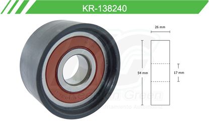 Imagen de Poleas de Accesorios y Distribución KR-138240