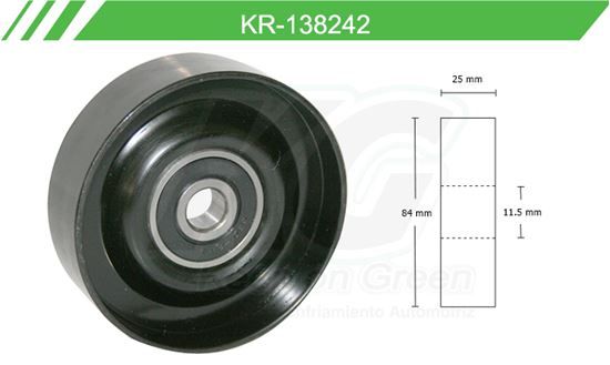 Imagen de Poleas de Accesorios y Distribución KR-138242