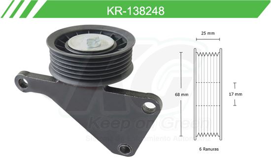 Imagen de Poleas de Accesorios y Distribución KR-138248