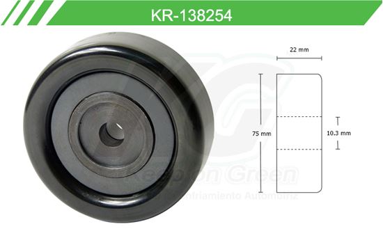 Imagen de Poleas de Accesorios y Distribución KR-138254