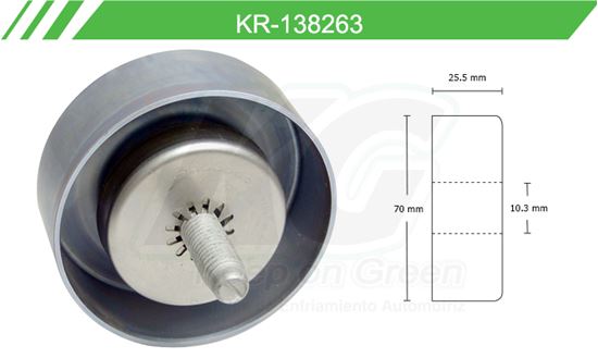 Imagen de Poleas de Accesorios y Distribución KR-138263