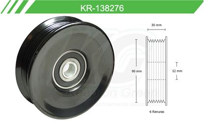 Imagen de Poleas de Accesorios y Distribución KR-138276