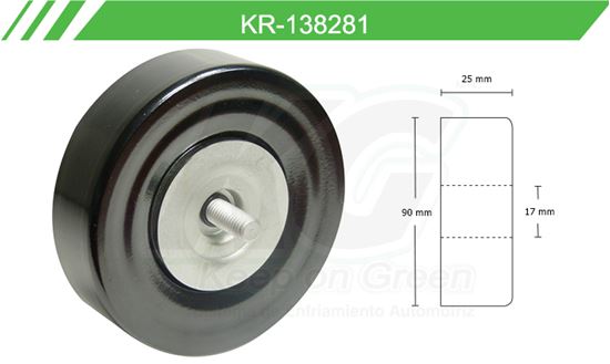 Imagen de Poleas de Accesorios y Distribución KR-138281