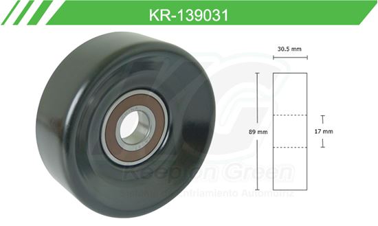 Imagen de Poleas de Accesorios y Distribución KR-139031